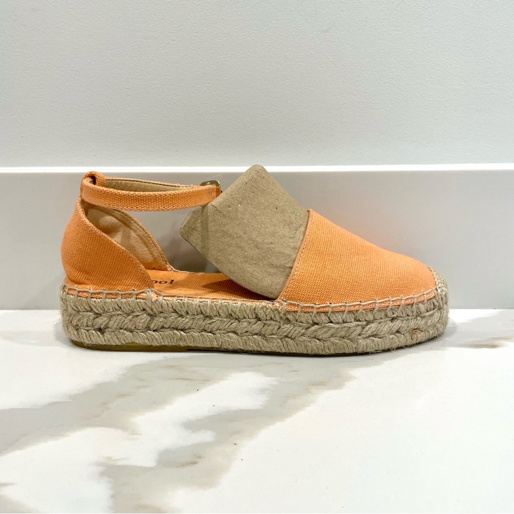 NEW Maypol Ankle Strap Espadrille Platform Sandals (size EU 38)